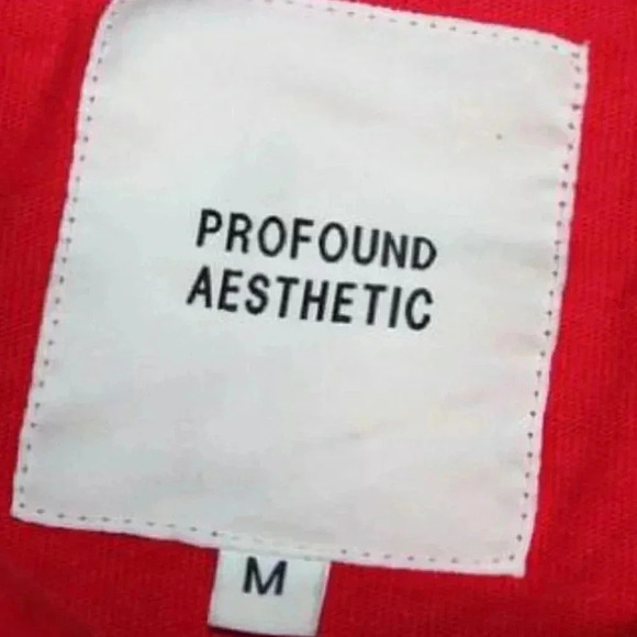 PROFOUND AESTHETIC | Men's Graphic Floral Long Sleeve T-Shirt Size Medium - Picture 4 of 7